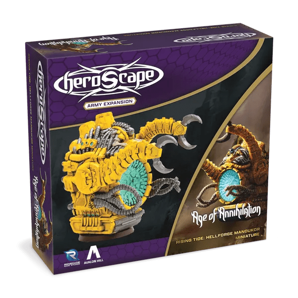 Heroscape: Rising Tide – Hellforge Mandukor Army Expansion - WiredVillage Games - Renegade Game Studios
